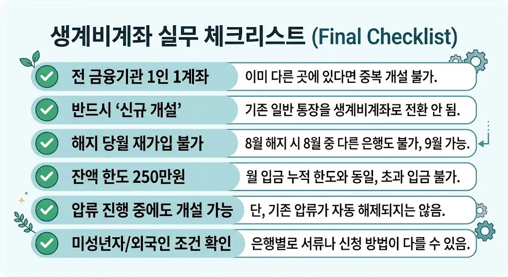 생계비통장