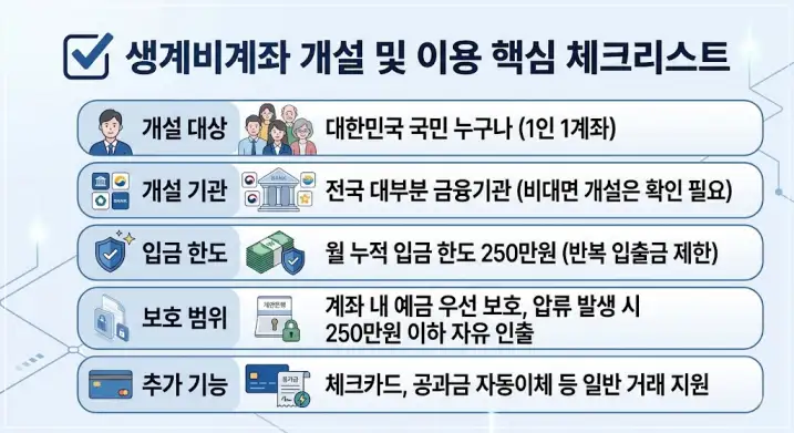 생계비계좌