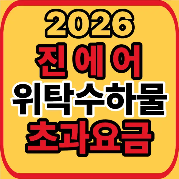 진에어 위탁수하물 초과요금