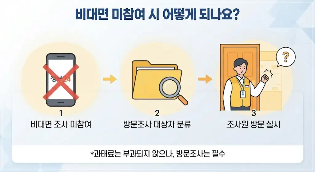 주민등록 비대면 사실조사